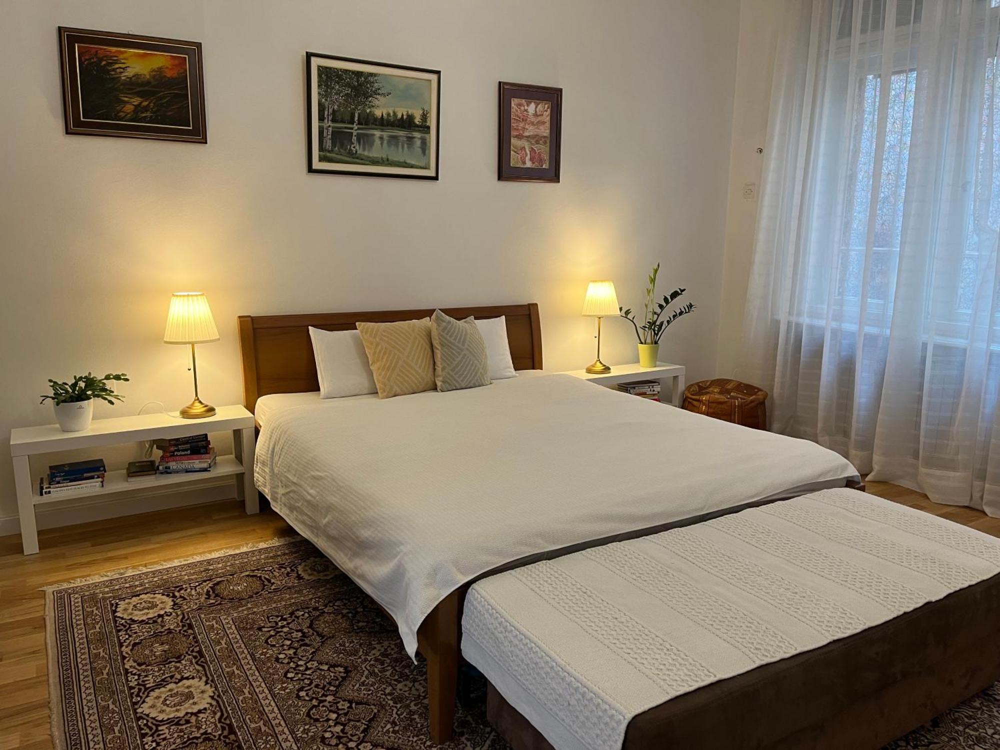 The Best Location Salon Apartment With Main Street View サラエヴォ エクステリア 写真